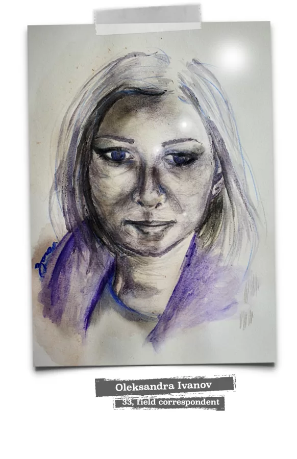 a rising journalist who stalks the coronavirus. see her journey from page 31